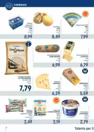 Volantino Talento Professional Store Pagina 4: Granbiraghi spicchio €5,59, Formaggio grattugiato Latteria Sorensina €7,79