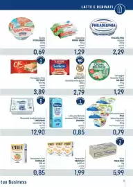 Volantino Talento Professional Store Pagina 5: Latte parzialmente scremato ARBOREA €1,00, Burro Prealpina €5,99