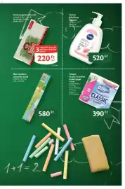 EcoFamily akciós újság Oldal 3: Katica papírzsebkendő €220,00, Flomie folyékony szappan €520,00
