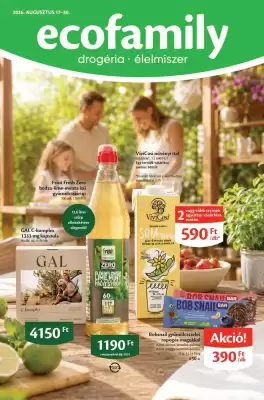 EcoFamily akciós újság (érvényes eddig: 30-08)