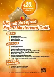Expert Flugblatt woche 34 Seite 13: Expert Mastercard-Gold €20,00