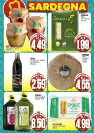 Volantino Vicino a te supermercati Pagina 9: Tureddu pane carasau tondo €4,55, Battaccone Smart Guttiau €4,99