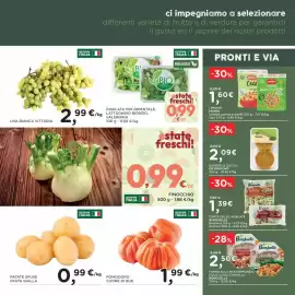 Volantino Orvea Pagina 3: Pomodoro Cuore di Bue €1,99, Insalata mix orientale, lattughino biondo, valeriana €0,99