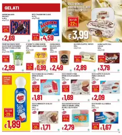 Volantino IperFamila Pagina 13: Yogurt kefir €2,99, Algida Calippo Cola €3,79