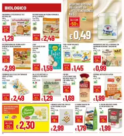 Volantino IperFamila Pagina 16: Liveg Tofu a base di soia €1,59, Riccione piadina bio piadina kamut €2,99