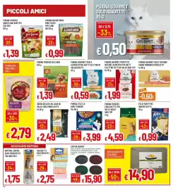 Volantino IperFamila Pagina 20: Purina Gourmet Gold tortino cuore morbido straccetti €0,60