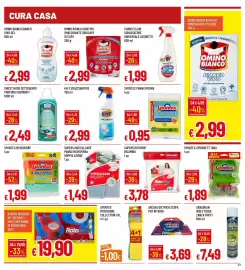 Volantino IperFamila Pagina 23: KH-7 smacchiatore €2,99, Sweet Home Detergente Profuma Pavimenti €2,49