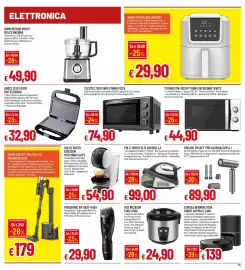 Volantino IperFamila Pagina 25: Cecotec forno pizza €74,90, Polti Simply10.12 Vaporella €99,00