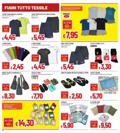 Volantino IperFamila Pagina 26: T-shirt donna Givova €4,45, T-shirt uomo €2,45