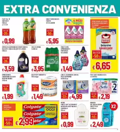 Volantino IperFamila Pagina 3: Foxy carta igienica seta €2,19, BulkySoft rotolo multiuso €1,49