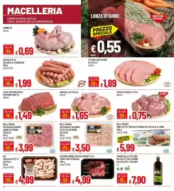 Volantino IperFamila Pagina 6: Pastrami di bovino Belli Pronti €3,99, Coppa di suino a fette €0,75