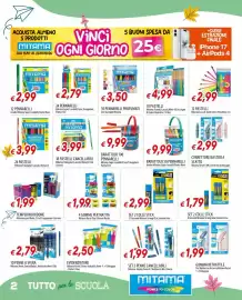 Volantino Galassia Pagina 2: Barattolo 100 Pennarelli Mitama Super Lavabili Presa Triangolare Punta Fine €9,99