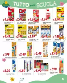 Volantino Galassia Pagina 5: Penne Staedtler €1,89, Stabilo Boss Original / Pastel €5,90
