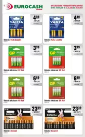Eurocash gazetka Strona 22: Baterie alkaiczne: GP Red €6,69, Baterie alkaiczne: GP Red €6,69