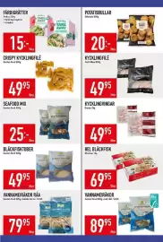Matdax reklamblad vecka 34 Sida 12: Färdigrätter €15,00, Potatisbullar eldorado €20,00