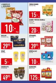 Matdax reklamblad vecka 34 Sida 13: Torkad mango €15,00, Chunky protein granola €20,00