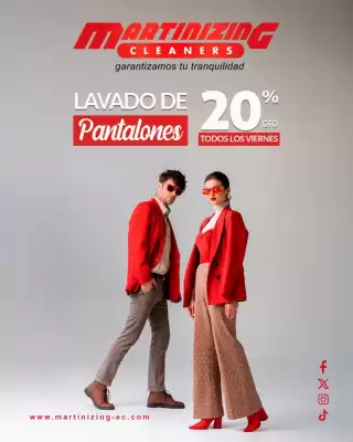 Martinizing Dry Cleaning (válido hasta 29-08)