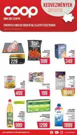 Coop akciós újság | mini abc szuper Oldal 1: Coop olasz felvágott €229,00, Top Frozen édesburgonya €999,00