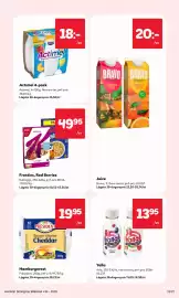 MatArket reklamblad vecka 34 Sida 15: Kellogg's Frosties Red Berries €49,95, Yalla drickyoghurt €13,95