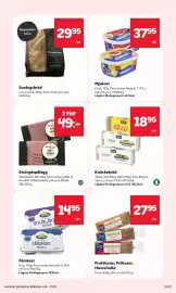 MatArket reklamblad vecka 34 Sida 16: Wasa knäckebröd €18,95, Jakobsdals smörgåspålägg €49,00