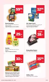 MatArket reklamblad vecka 34 Sida 17: Geas Blodpudding Original €18,00, Rydbergs kyld sås €25,00