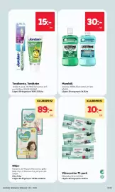 MatArket reklamblad vecka 34 Sida 18: Eldorado våtservetter €10,00, Listerine munskölj €30,00