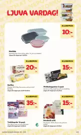 MatArket reklamblad vecka 34 Sida 4: Dazzley muffins €20,00, Garant vitlöksbaguette 2-pack €15,00
