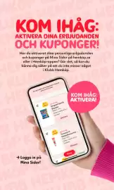 MatArket reklamblad vecka 34 Sida 6: MK R HE LUHEMK KOM IHÅG: EN KL AKTIVERA DINA ERBJUDANDEN OCH KUPONGER! Har du aktiverat