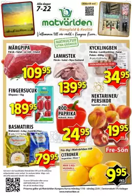Matvärlden Tensta (giltig till och med 23-08)
