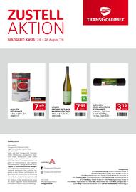 Transgourmet Flugblatt woche 35 Seite 36: Loimer Grüner Veltliner Kamptal DAC 2025 €7,99, Quality Pizzasauce €7,49