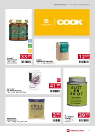 Transgourmet Flugblatt woche 35 Seite 11: Cup of Joy Ube Premium Pulver €41,99, Yanco Sushi Ingwer Weiss €3,99