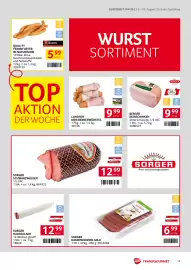 Transgourmet Flugblatt woche 35 Seite 13: Landhof Mini Bernerwürstel €9,99, Quality Frankfurter im Naturdarm €5,99
