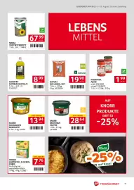 Transgourmet Flugblatt woche 35 Seite 19: Goodfry Supreme Bratoliv €8,99, Podravka Ajvar €1,99