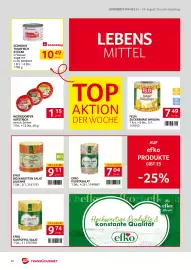 Transgourmet Flugblatt woche 35 Seite 20: EfkO Bio Karotten Salat Julienne €9,11, EfkO Puszta Salat €7,04