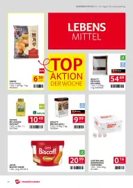 Transgourmet Flugblatt woche 35 Seite 22: Natura Bio Agaven-Dicksaft €10,49, Quality Bircher Müsli €9,99