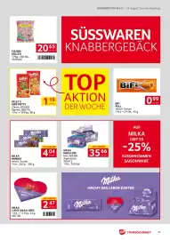 Transgourmet Flugblatt woche 35 Seite 23: Milka MMMAX €4,04, Milka Naps Lose €35,66