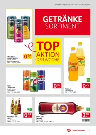 Transgourmet Flugblatt woche 35 Seite 25: Carpe Diem Kombucha Original €2,89, Richard's Sun Eistee €0,99