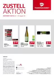 Transgourmet Flugblatt woche 35 Seite 36: Loimer Grüner Veltliner Kamptal DAC 2025 €7,99, Quality Pizzasauce €7,49