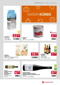 Transgourmet Flugblatt woche 35 Seite 7: Gusswerk Bio Biere €1,79, Dunisoft Servietten €19,79