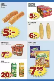 Prisma Mat reklamblad vecka 34 Sida 6: Börek €5,00, Fruktpuré €5,00