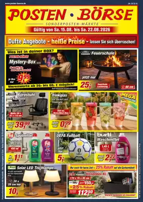 Posten Börse (gültig bis 21-08)