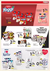 Folheto Froiz Página 6: Logurte lindahls pro €2,29, Logurte líquido pro+ lindahls variedade €1,79