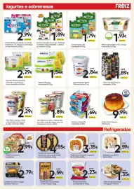 Folheto Froiz Página 7: Actimel Danone natural €2,99, Yopro liquido Danone €1,89