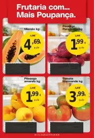 Folheto Froiz semana 34 Página 1: Mamão €4,69, Tomate Marmande €3,99