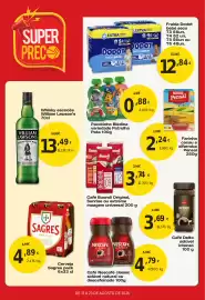 Folheto Froiz semana 34 Página 3: Fralda Dodot bebé seco €12,84, Whisky escocês William Lawson's €13,49
