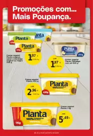 Folheto Froiz semana 34 Página 4: Creme vegetal Planta €5,49, Creme vegetal Planta Planteiga com sal €1,97