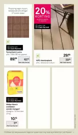Karwei folder Pagina 11: Tuinscherm Lucca €62,99, WPC vlonderplank €23,99