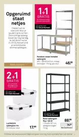 Karwei folder Pagina 16: Keter opbergrek Plus €74,99, Luchtdicht opbergbox iris €17,99