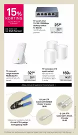 Karwei folder Pagina 21: TP-Link deco X10 mesh routers €143,65, Tp-link wifi range extender re200 ac751 €28,04
