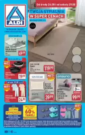 ALDI gazetka Strona 1: Ambiano Odkurzacz do usuwania roztoczy do mat i tapicerkek €99,99